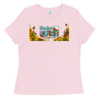Bubblegum Pink thankful nurse fall libbey glass Ladies Tee - BundleAndBundleShop