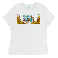 White thankful nurse fall libbey glass Ladies Tee - BundleAndBundleShop