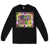 Black mardi gras Long Sleeve Tee - CowGirlArtShop