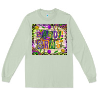 Matcha mardi gras Long Sleeve Tee - CowGirlArtShop