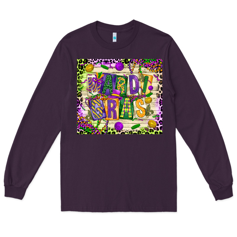 Mardi Gras Long Sleeve Tee by CowGirlArtShop | Teevron