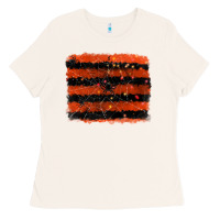 Bone halloween spider backround Ladies Tee - RanaPortraitStore