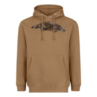 Toasted Coconut Platypus Heavyweight Hoodie - LillyAllenDesigns
