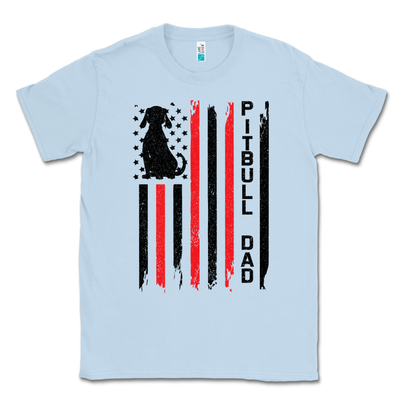 Pitbull Dad Classic Tee by Bettercallsaul | Teevron