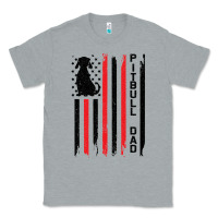 Heather Grey Pitbull Dad Classic Tee - Bettercallsaul