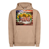 Pigment Burro patriotic mini  tumbler Urban Hoodie - BarkalooDesign