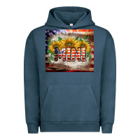 Pigment Midnight Navy patriotic mini  tumbler Urban Hoodie - BarkalooDesign
