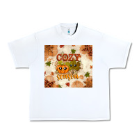 White Fall Cozy Season Urban Heavy Tee - texasbilliewilder