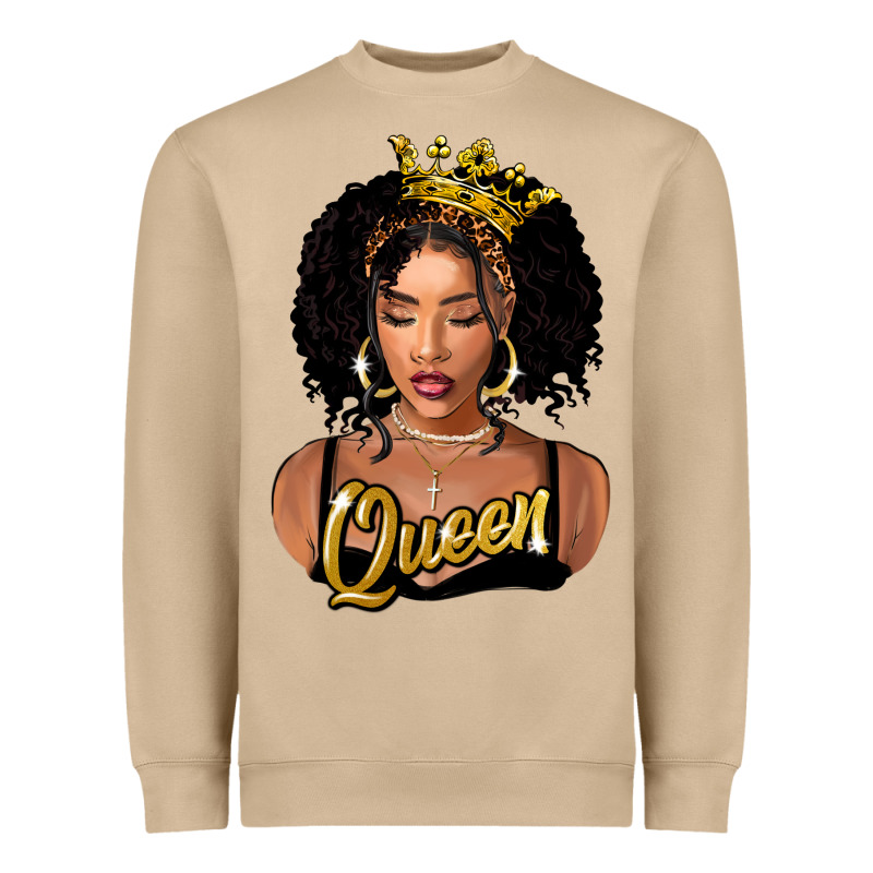 Black Queen Heavyweight Sweatshirt by FaDigitalArtStudio | Teevron