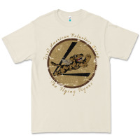 Bone flying tigers squadron wwii leather patch design Premium Tee - tuanDangUi