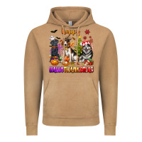 Vintage Camel happy hallothanksmas dogs Vintage Hoodie - texasbilliewilder