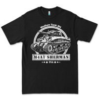 Black m4a1 sherman tank Premium Tee - tuanDangUi