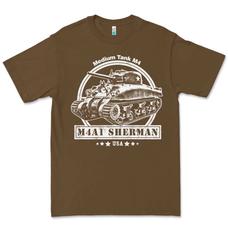 M4a1 Sherman Tank Premium Tee by tuanDangUi | Teevron