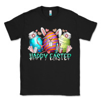 Black happy easter day eggs nurse Classic Tee - RacoonDesign