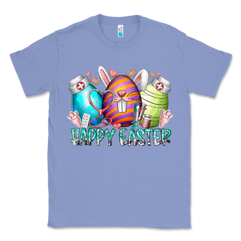 Happy Easter Day Eggs Nurse Classic Tee by RacoonDesign | Teevron