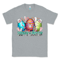 Heather Grey happy easter day eggs nurse Classic Tee - RacoonDesign