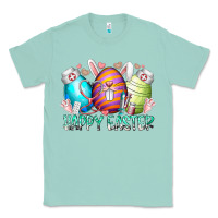 Seafoam happy easter day eggs nurse Classic Tee - RacoonDesign