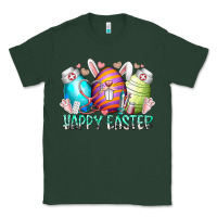 Sports Green happy easter day eggs nurse Classic Tee - RacoonDesign