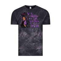 Cloud Black In a World Full of Princesses Be a Witch Vintage Tee - texasbilliewilder