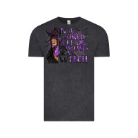 Vintage Black In a World Full of Princesses Be a Witch Vintage Tee - texasbilliewilder