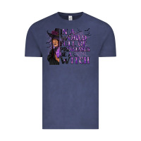 Vintage Denim In a World Full of Princesses Be a Witch Vintage Tee - texasbilliewilder