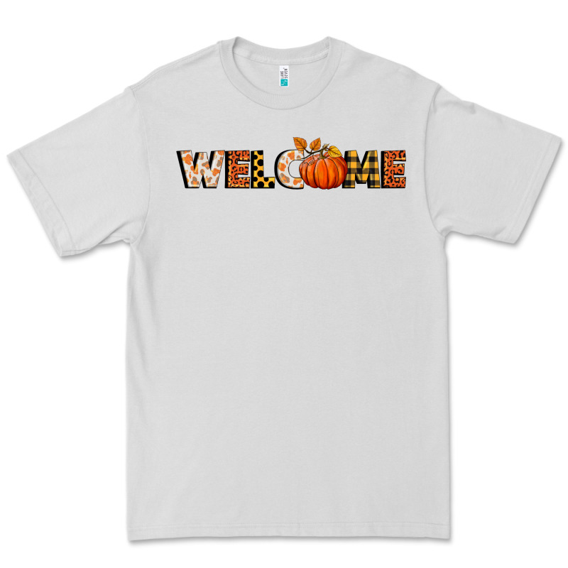 Welcome Pumpkin Premium Tee by BundleAndBundleShop | Teevron