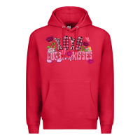 Cardinal Xoxo Hugs And Kisses Valentine's Day Premium Hoodie - FaDigitalArtStudio