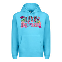 Ocean Blue Xoxo Hugs And Kisses Valentine's Day Premium Hoodie - FaDigitalArtStudio