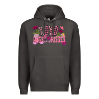 Xoxo Hugs And Kisses Valentine's Day Premium Hoodie | Teevron