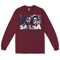 Burgundy lavoe colon salsa fania all stars Long Sleeve Tee - tuanDangUi