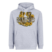 Heather Grey nurse Heavyweight Hoodie - SublimationCraftShop