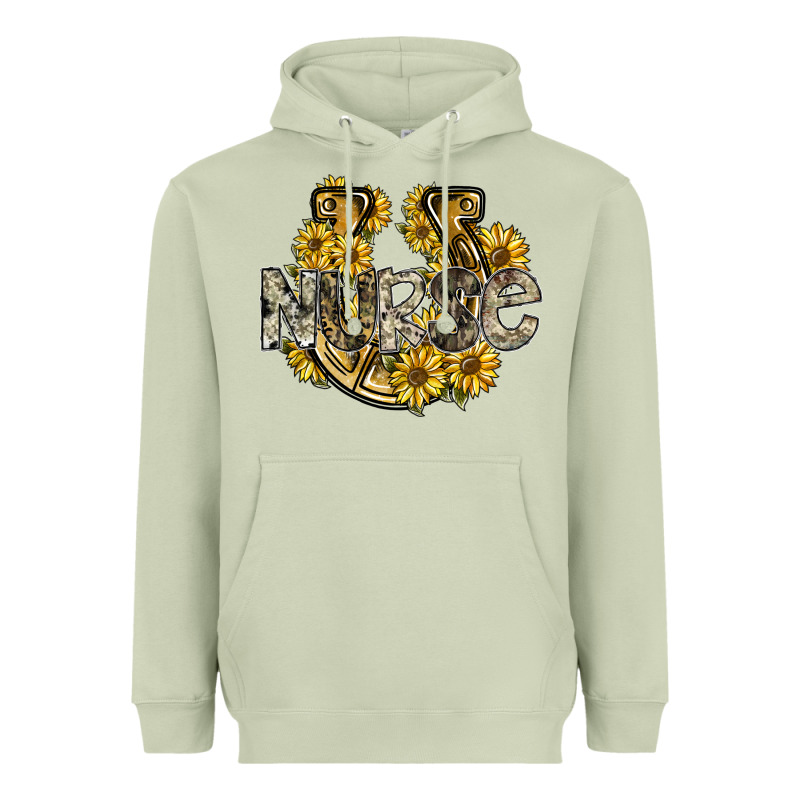 Nurse Heavyweight Hoodie by SublimationCraftShop | Teevron