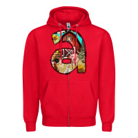 Red farm life alphabet lowercase letters a Zipper Hoodie - BundleAndBundleShop