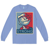 Colony Blue 1 popeye strong brand a transparent Long Sleeve Tee - tuanDangUi