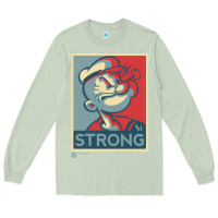 Matcha 1 popeye strong brand a transparent Long Sleeve Tee - tuanDangUi