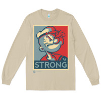 Mushroom 1 popeye strong brand a transparent Long Sleeve Tee - tuanDangUi
