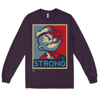 Plum 1 popeye strong brand a transparent Long Sleeve Tee - tuanDangUi