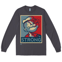 Smoke 1 popeye strong brand a transparent Long Sleeve Tee - tuanDangUi