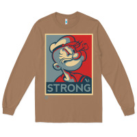 Toasted Coconut 1 popeye strong brand a transparent Long Sleeve Tee - tuanDangUi