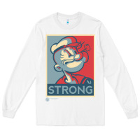 White 1 popeye strong brand a transparent Long Sleeve Tee - tuanDangUi