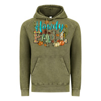 Vintage Olive Western howdy Fall Vintage Hoodie - NancyCooperArtShop