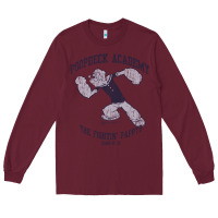 Burgundy popeye poopdeck academy brand a transparent Long Sleeve Tee - tuanDangUi