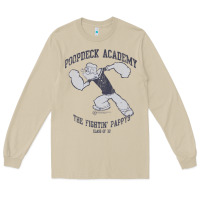 Mushroom popeye poopdeck academy brand a transparent Long Sleeve Tee - tuanDangUi