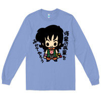 Colony Blue ヤムチャ yamcha Long Sleeve Tee - tuanDangUi