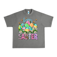 Tornado Happy Easter with eggs Urban Heavy Tee - NancyCooperArtShop