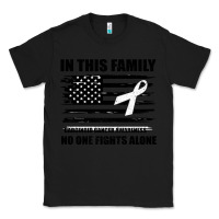 Black No One Fights Alone Pancreatic Cancer Awareness Classic Tee - Bettercallsaul
