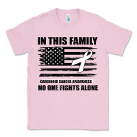 Bubblegum Pink No One Fights Alone Pancreatic Cancer Awareness Classic Tee - Bettercallsaul