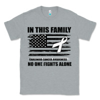 Heather Grey No One Fights Alone Pancreatic Cancer Awareness Classic Tee - Bettercallsaul
