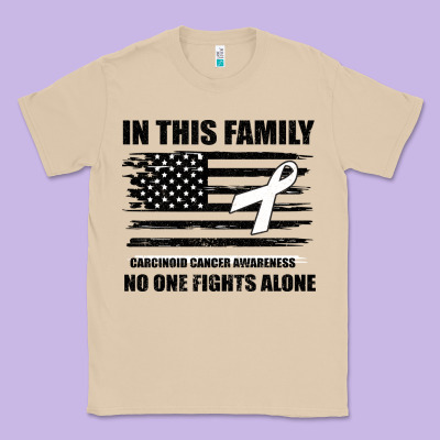 No One Fights Alone Pancreatic Cancer Awareness Classic Tee Designed By Bettercallsaul