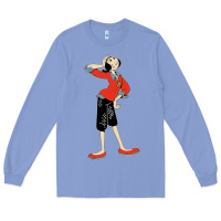 Colony Blue olive oyl art Long Sleeve Tee - tuanDangUi